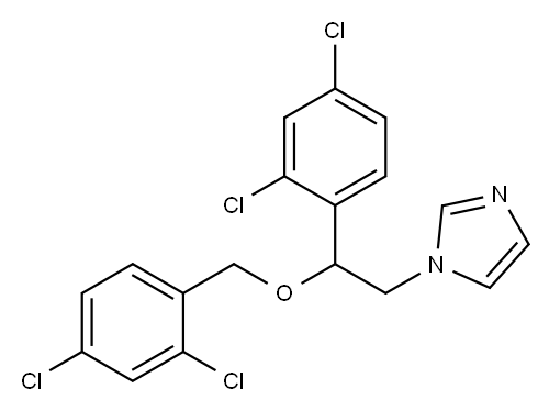 1-[2-(2,4-Dichlorophenyl)-2-[(2,4-dichlorophenyl)methoxy]ethyl]-1H-imidazole(22916-47-8)